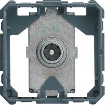 Prise TV gallery  BNC traversante 10 db 2 modules (WXF251)