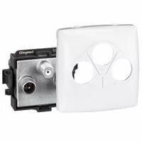 Prise TV-R-SAT terminale Appareillage saillie composable - blanc (086148)