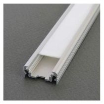 profile plat 2000mm alu anodise* (9831)
