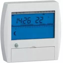 Programmateur digital semi-encastr� chauf �lec avec fil pilote 1 zone 7j 230V (30110)