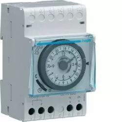 Programmateur modulaire analogique chauf �lec avec fil pilote 1 zone sur 7j 230V (31711)