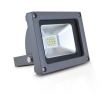 project led vision-el 230 v 10 watt 6000k plat gris ip65 (80011)