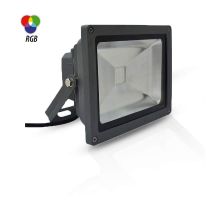 project led vision-el 230 v 20 watt rgb gris ip65 rf (8044)