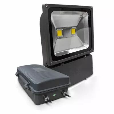 project led vision-el 230v 100 w 6000k gris ip65 securite batterie 3h (80450)