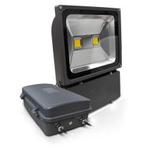 project led vision-el 230v 100 w 6000k gris ip65 securite batterie 3h (80450)