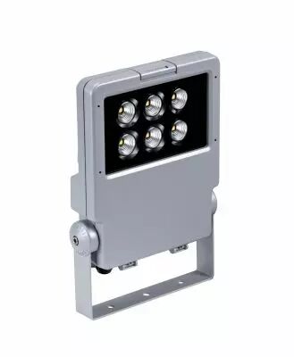 Projecteur Ext�rieur IP66 IK08, gris, faisceau 60DEG, LED int�gr�e 47W 4000K 5400 lumens (50310)