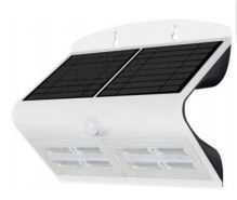 Lampes solaires ultra extérieures, projecteurs solaires à capteur de  mouvement 4000LM avec télécommande - Lumières de sécurité étanches IPX5