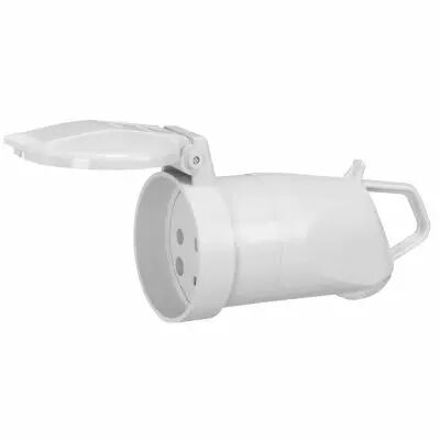 Prolongateur Plexo 20 A - 3P+N+T - IP44-IK08 - poign�e avec sortie lat - gris (055667)