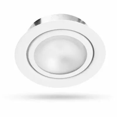 punctohome support de spot g4 12v rond blc boite (7730)