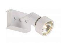 puri, applique et plafonnier intérieur, simple, blanc mat, gu10/qpar51, 50w max (147361)