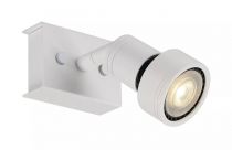 puri, applique et plafonnier intérieur, simple, blanc mat, gu10/qpar51, 50w max (147361)