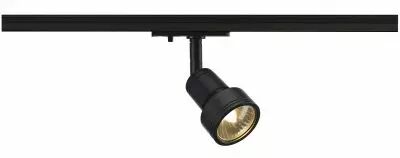 PURI TRACK, spot pour rail 1 allumage, int�rieur, noir mat, GU10/QPAR51, 50W max (143390)