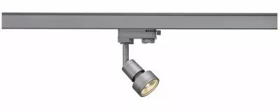 PURI TRACK, spot pour rail 3 allumages, int�rieur, gris argent, GU10/QPAR51, 50W max (153564)