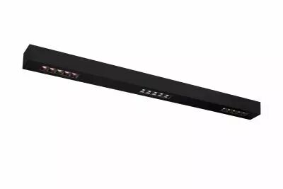Q-LINE�, plafonnier int�rieur, 1m, noir, LED, 45W, 3000K, variable Triac (1000686)