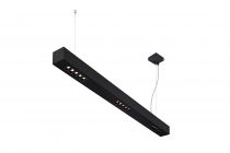 Q-LINE®, suspension intérieure, 1m, noir, LED, 45W, 3000K, variable Triac (1000927)