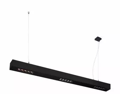 Q-LINE�, suspension int�rieure, 1m, noir, LED, 45W, 3000K, variable Triac (1000927)