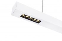 Q-LINE®, suspension intérieure, 2m, blanc, LED, 85W, 4000K, variable Triac (1000935)