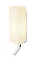 QUADRASS SPOT, applique intérieure, liseuse, blanc, E27, max 40W, LED 2W, 3000K (1003429)