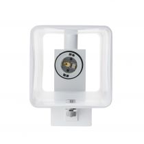 QUADRASS SPOT, applique intérieure, liseuse, blanc, E27, max 40W, LED 2W, 3000K (1003429)