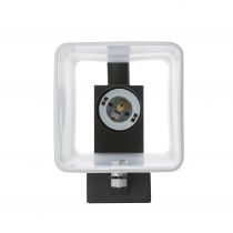 QUADRASS SPOT, applique intérieure, liseuse, noir, E27, max 40W, LED 2W, 3000K (1003428)