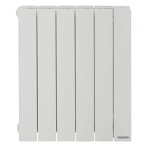 Radiateur chaleur douce Baléares 2 horizontal blanc 1000W (492431)