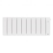 Radiateur chaleur douce connecté Bilbao 4 bas 1000W Blanc brillant (494836)