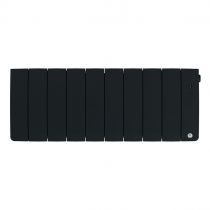 Radiateur chaleur douce connecté Bilbao 4 bas 1000W Gris ardoise (494842)