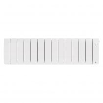 Radiateur chaleur douce connecté Bilbao 4 bas 1400W Blanc brillant (494837)