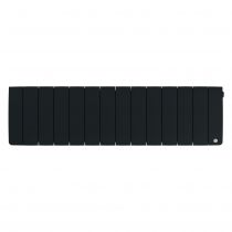 Radiateur chaleur douce connecté Bilbao 4 bas 1400W Gris ardoise (494843)