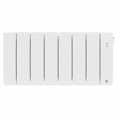 Radiateur chaleur douce connect� Bilbao 4 bas 700W Blanc brillant (494835)