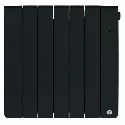 Radiateur chaleur douce connect� Bilbao 4 horizontal 1000W Gris ardoise (493828)