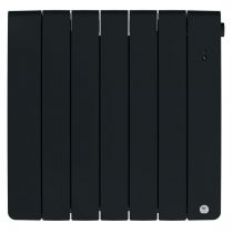 Radiateur chaleur douce connecté Bilbao 4 horizontal 1000W Gris ardoise (493828)