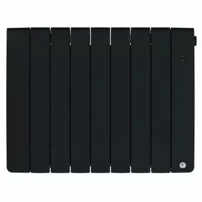 Radiateur chaleur douce connect� Bilbao 4 horizontal 1250W Gris ardoise (493829)