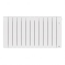 Radiateur chaleur douce connecté Bilbao 4 horizontal 2000W Blanc brillant (493826)