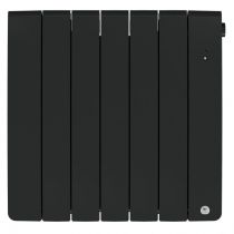 Radiateur chaleur douce connecté Bilbao 4 horizontal 750W Gris ardoise (493827)