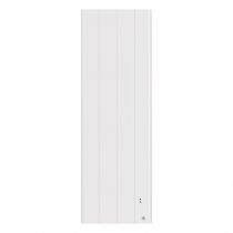 Radiateur chaleur douce connecté Bilbao 4 vertical 1000W Blanc brillant (494832)