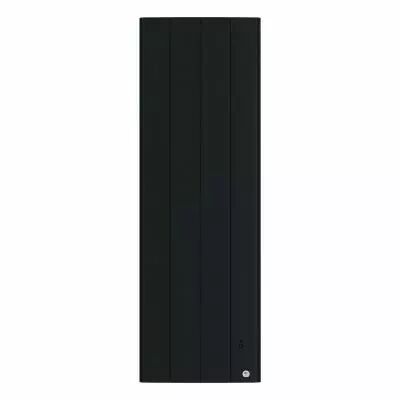 Radiateur chaleur douce connect� Bilbao 4 vertical 1000W Gris ardoise (494838)