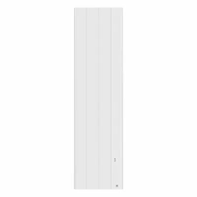Radiateur chaleur douce connect� Bilbao 4 vertical 1500W Blanc brillant (494833)