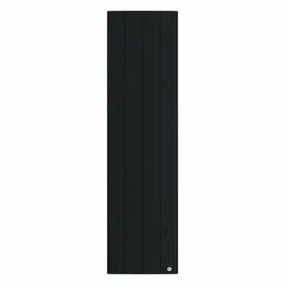 Radiateur chaleur douce connect� Bilbao 4 vertical 1500W Gris ardoise (494839)
