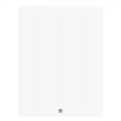 Radiateur chaleur douce connect� Kenya 4 horizontal 0750W Blanc (414717)