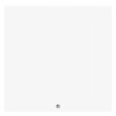 Radiateur chaleur douce connect� Kenya 4 horizontal 1000W Blanc (414718)