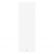 Radiateur chaleur douce connecté Kenya 4 vertical 1000W Blanc (414725)