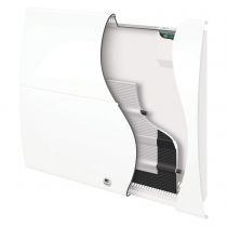 Radiateur chaleur douce Ténérife horizontal blanc 1000W (479313)