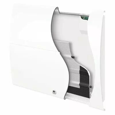 Radiateur chaleur douce T�n�rife horizontal blanc 1250W (479314)