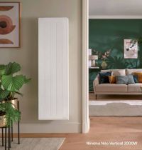 Radiateur connecté Nirvana Neo vertical 1500W blanc (529912)