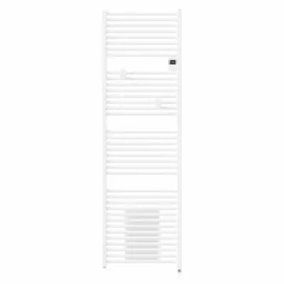 Radiateur s�che-serviettes connect� Riva 5 avec soufflerie 20000W Blanc brillant (471635)