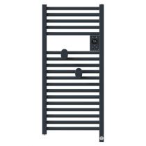 Radiateur sèche-serviettes connecté Riva 5 Etroit 300W Gris ardoise (471647)