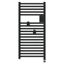 Radiateur sèche-serviettes connecté Riva 5 Etroit 300W Noir carbone (471655)