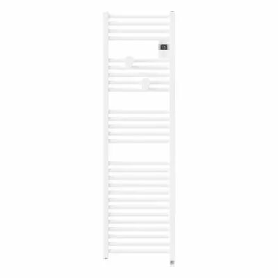 Radiateur s�che-serviettes connect� Riva 5 Etroit 500W Blanc brillant (471660)