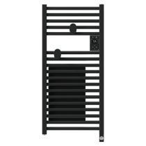 Radiateur sèche-serviettes connecté Riva 5 Etroit avec soufflerie 1300W Cardone (471657)